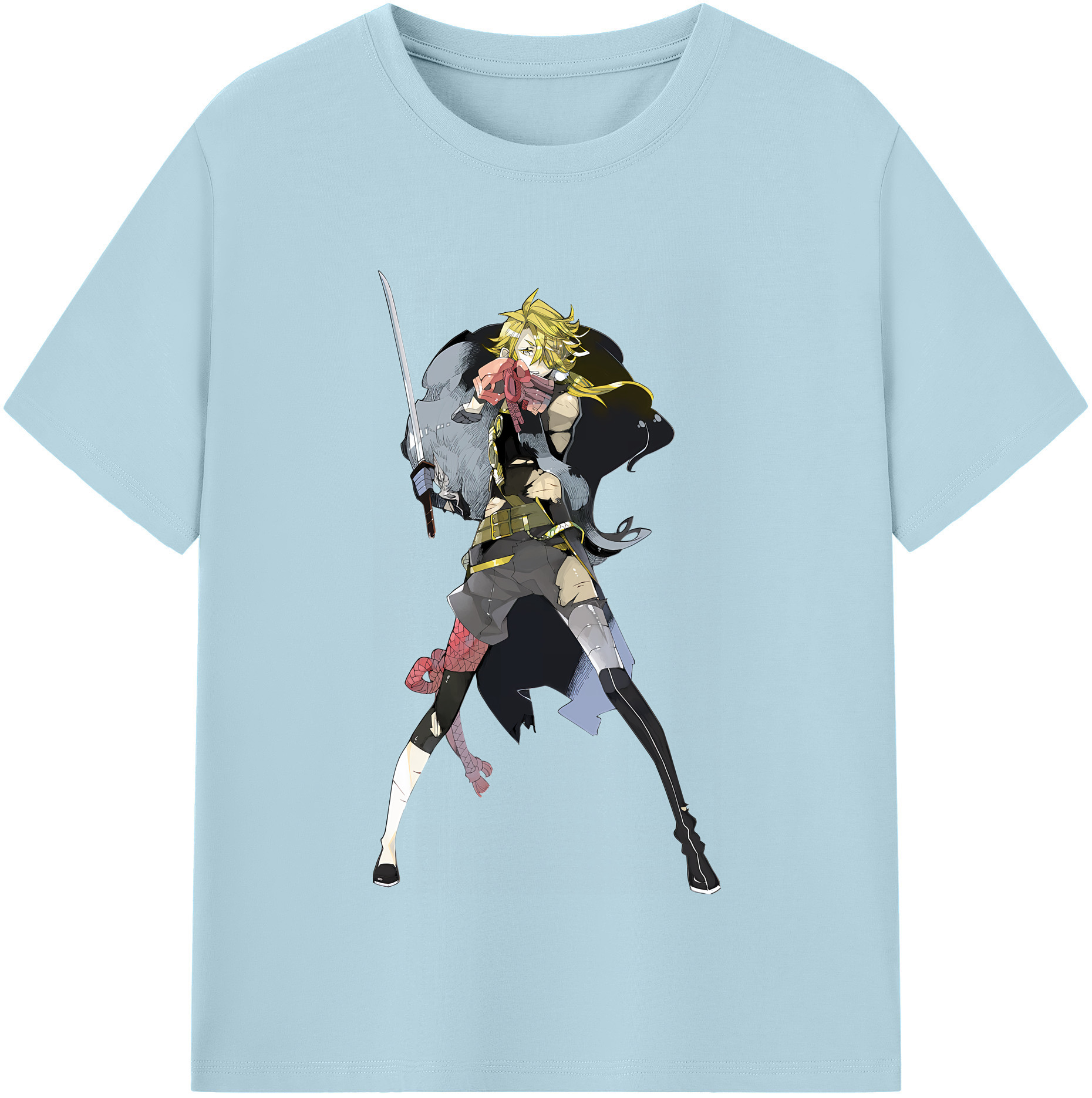 （画像用） 刀剣乱舞 Touken Ranbu 綿100％半袖Tシャツ（フロントプリント）